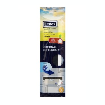 Exitex White Letter Plate Draught Seal