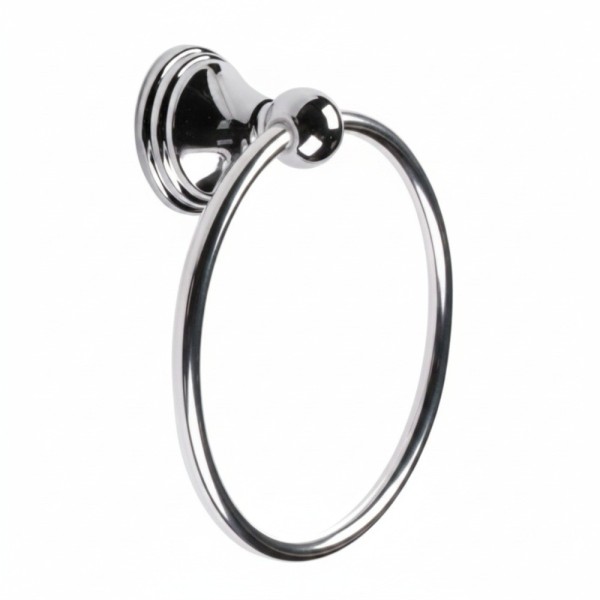 Tema Arno Chrome Towel Ring