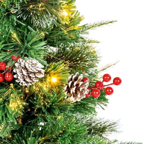 The Tree Company Fibre Optic New Jersey Christmas Tree - 1.8m