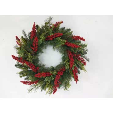 Norfolk Leisure Pine Berry Wreath 66cm