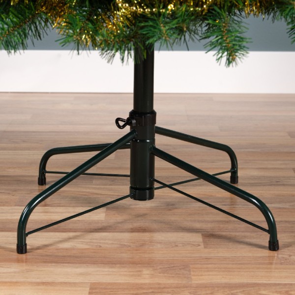 Everlands Decorated Pop-Up Pre-Lit Christmas Tree - 6ft
