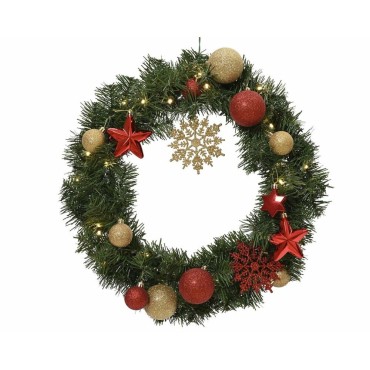 Everlands Decorated Imperial Wreath 50cm