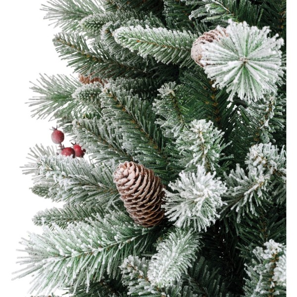 Everlands Frosted Windham Spruce Tree 7ft
