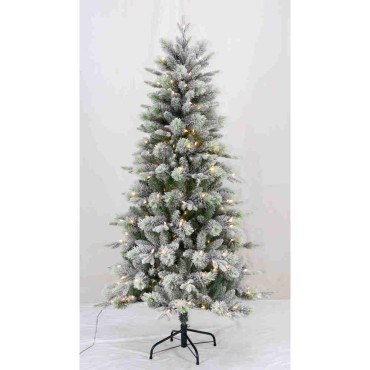 National Tree Company Snowy Stamford Tree 7ft
