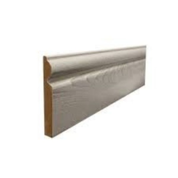 Light Grey Skirting Mdf 117mmx2.4mtr (b623) New
