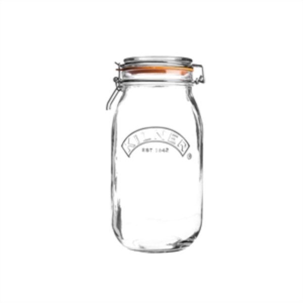 Kilner Clip Top Round Jar 1.5 Litre 0025.492