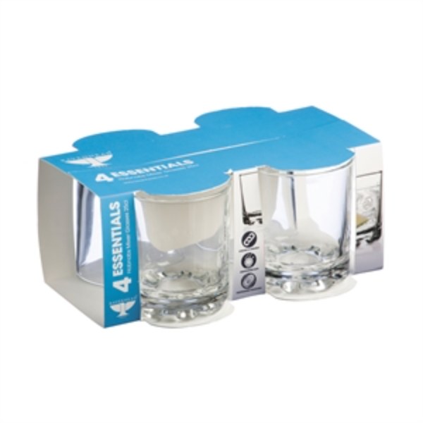Ravenhead Essentials Hobnobs Sleeve Of 4 Mixers 25cl 0040.451