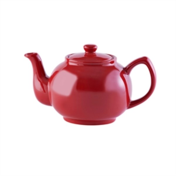 Price & Kensington Red 6cup Teapot 0056.760