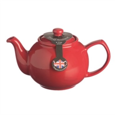 Price & Kensington Red 6cup Teapot 0056.760