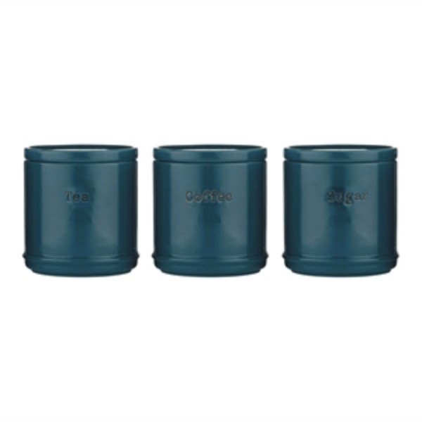 Price & Kensington Accents Teal Tea/coffee/sugar 0059.675