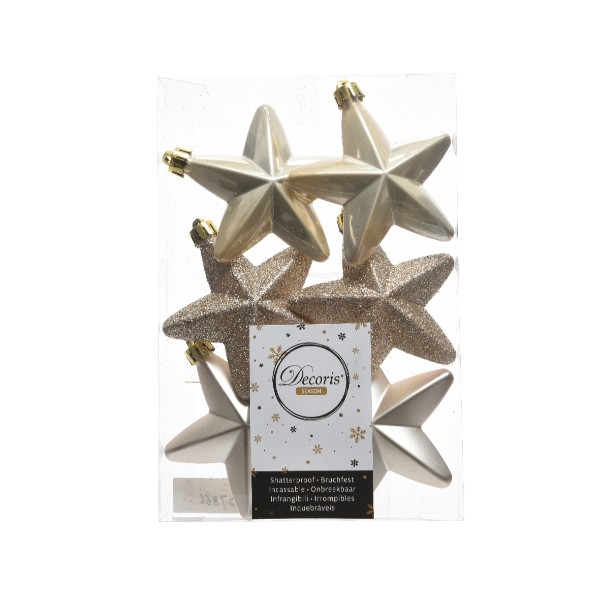 Star Shatterproof Shiny  Matt  Glitter Mix