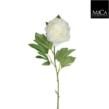 Peony Artificial Flower - H76 Cm - Cream 1016264