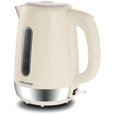 Morphy Richards Kettle Equip Metallic Cream 1.5ltr 3kw 102784
