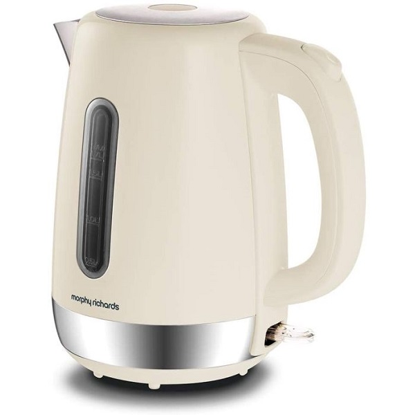 Morphy Richards Kettle Equip Metallic Cream 1.5ltr 3kw 102784