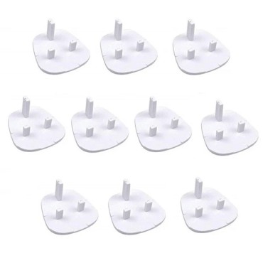 Electric Socket Child Safety Blanking Cover Plugs 10pk