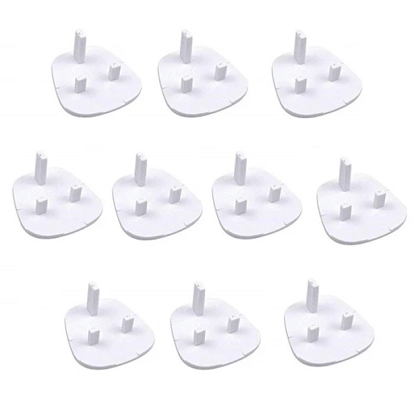 Electric Socket Child Safety Blanking Cover Plugs 10pk