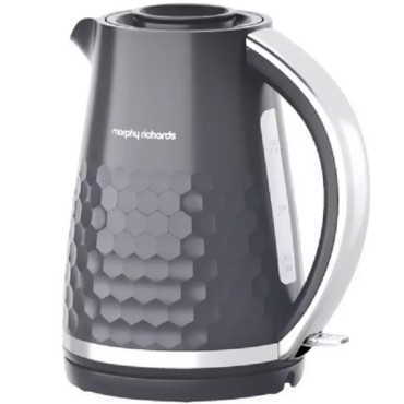 Morphy Richards Hive Grey Kettle 1.5ltr 3kw 108273