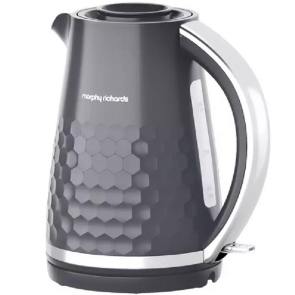 Morphy Richards Hive Grey Kettle 1.5ltr 3kw 108273