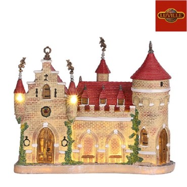 Kasteel Van Sneeuwwitje Battery Operated L26 X W11.5 X H21.5cm 1088149