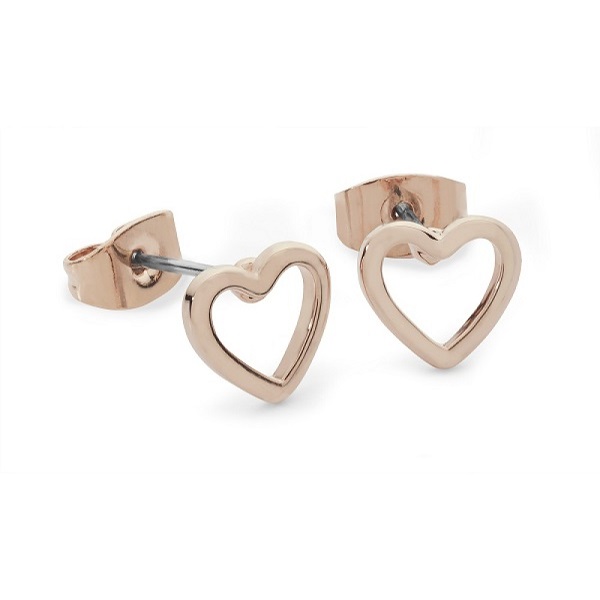 Simple Heart Earrings Rg 109971
