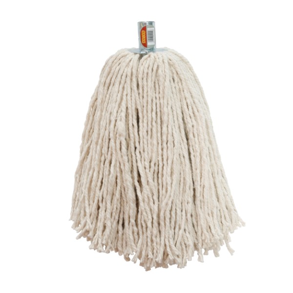 Dosco White Mop Heads - Metal Socket  P.y. No. 16