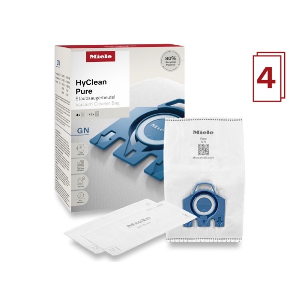 Miele Vacuum Bag Gn Hyclean Pur Int  4pk
