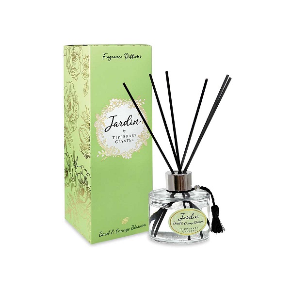 Tipperary Crystal Jardin Collection Diffuser - Basil & Orange 137288