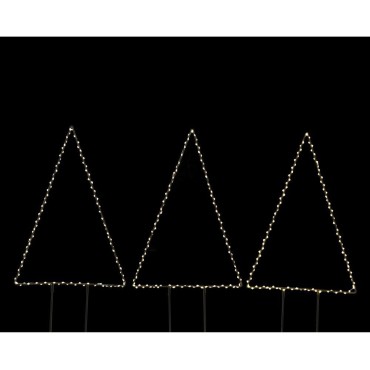 Lumineo Warm White Micro LED Tree Stakes - Set of 3