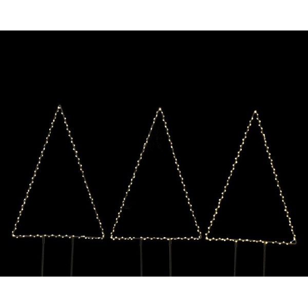 Lumineo Warm White Micro LED Tree Stakes - Set of 3