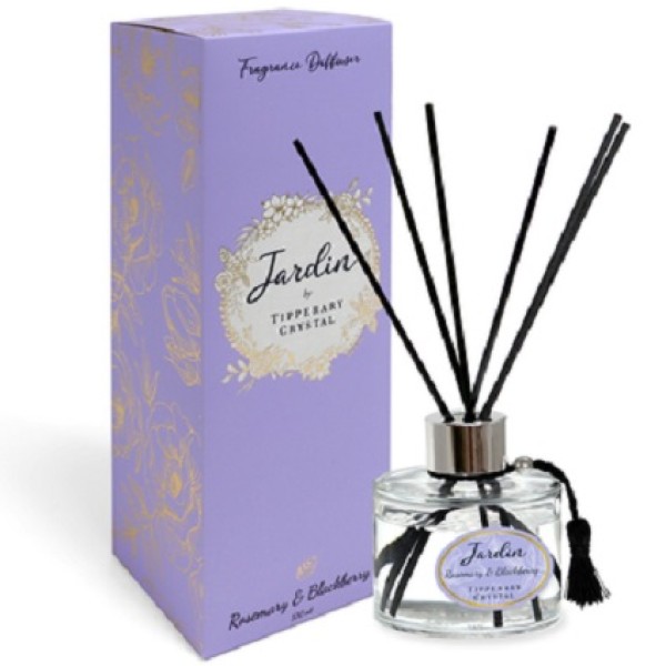 Tipperary Crystal Jardin Collection Diffuser - Rosemary & Blackberry 143005