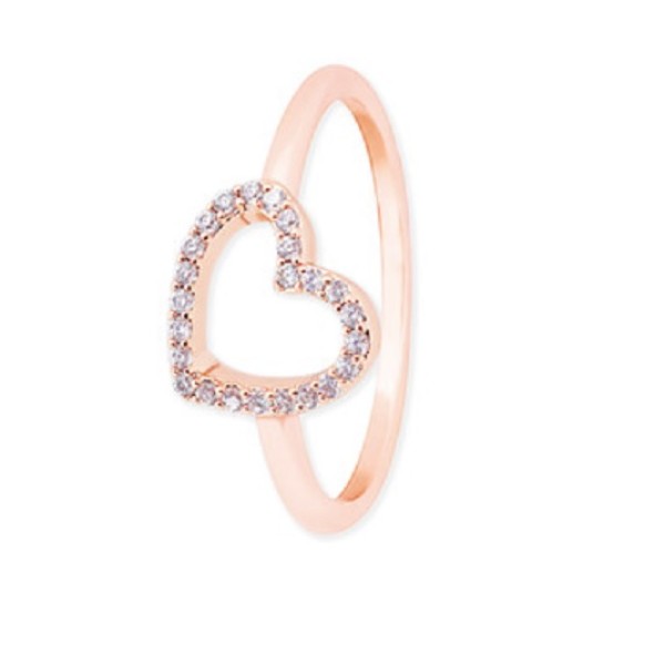 Heart Ring - Rose Gold Size 7 145924