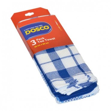 Dosco 3 Pack Tea Towel 15152