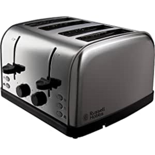Russell Hobbs Futura Stainless Steel 4 Slice Toaster 18790