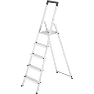 Hailo L40 5-Tread Aluminium Stepladder