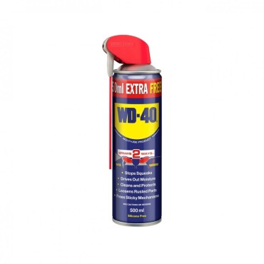 WD-40 Smart Straw Multi-Use Lubricant Blue Spray 450ml plus 50ml Free