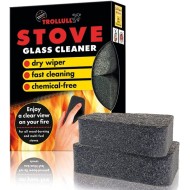 Stove Glass Cleaner Sponge 2pk Trollull