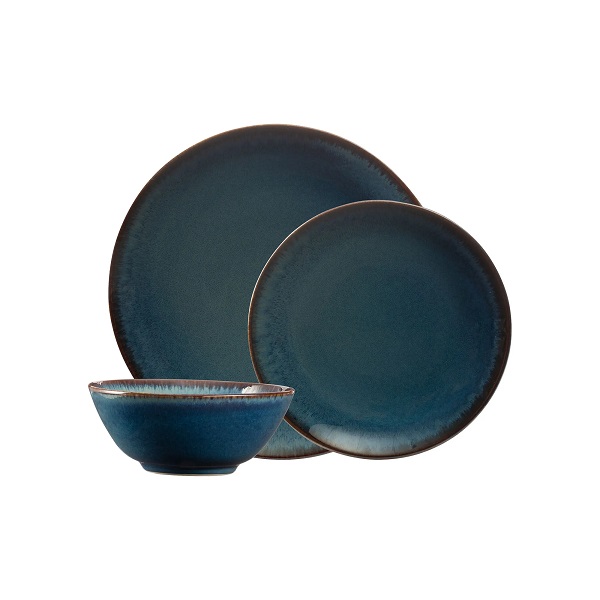 Mason Cash Reactive Blue 12 Pce Dinnerset 2002.190