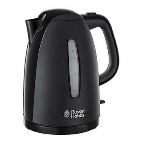 Russell Hobbs Black Textures Kettle 1.7ltr 3kw 21271