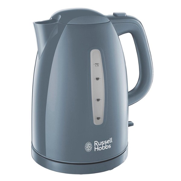 Russell Hobbs Textures Grey Kettle 1.7ltr 3kw 21274