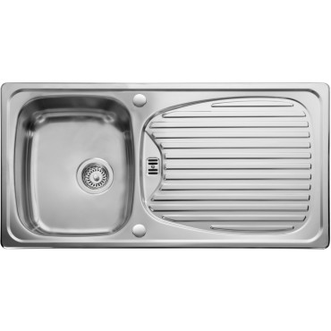 Leisure Euroline Single Bowl and Drainer Kitchen Sink