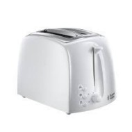 Russell Hobbs White Textures Toaster 2 Slice 21640