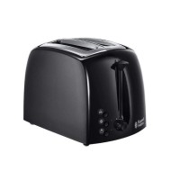 Russell Hobbs Black Textures Toaster 2 Slice 21641
