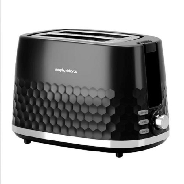 Morphy Richards Black Hive 2 Slice Toaster 220031