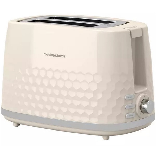 Morphy Richards Cream Hive 2 Slice Toaster 220032