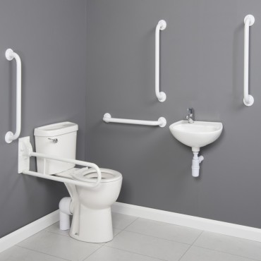 I.Care Doc M Close Coupled Lever Cistern with Fittings