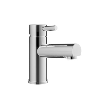 Harlech Modern Chrome Mono Basin Mixer Tap with Click Clack Waste