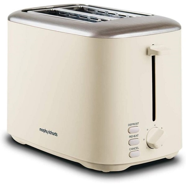 Morphy Richards Toaster Equip Metallic Cream 2 Slice 222065