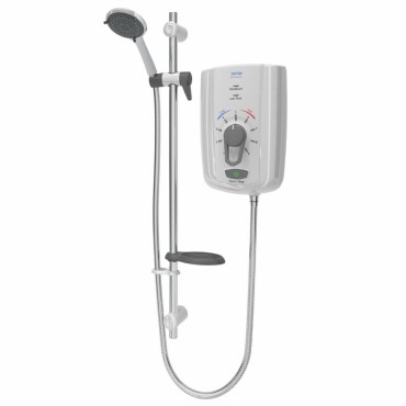 Triton Omnicare Mains Electric Shower - White - 8.7kW