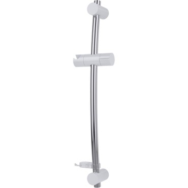 Triton Alfie Curved Shower Riser Rail Kit - Polished Chrome
