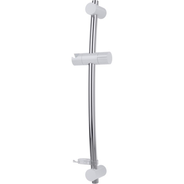 Triton Alfie Curved Shower Riser Rail Kit - Polished Chrome